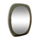 Vintage smoked glass mirror from the 70s