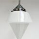 Plafonnier Philips en verre opale, années 1960