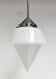 Philips ceiling lamp of opal glass, 1960s