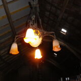 chandelier Rethondes glass paste