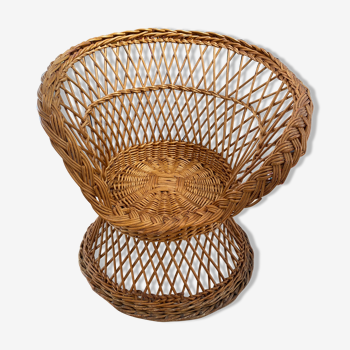 Rattan children's chair