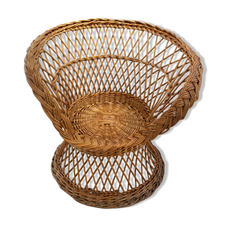 Rattan children's chair