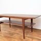 Table basse en teck danois du milieu du siècle, années 1960