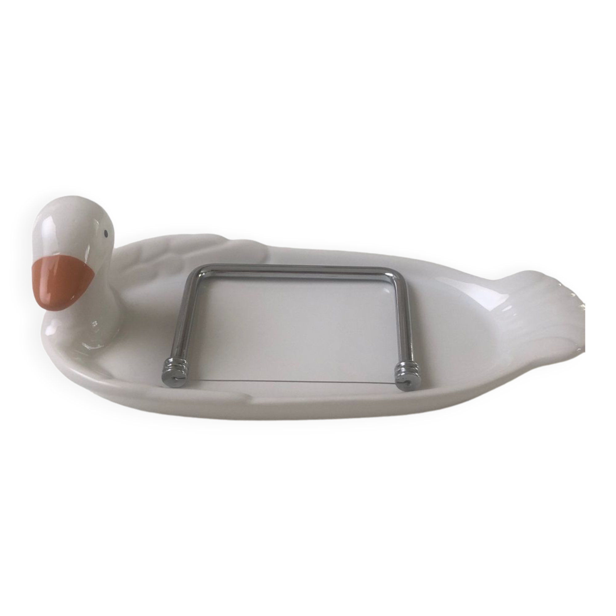 Foie gras tray and carving wire