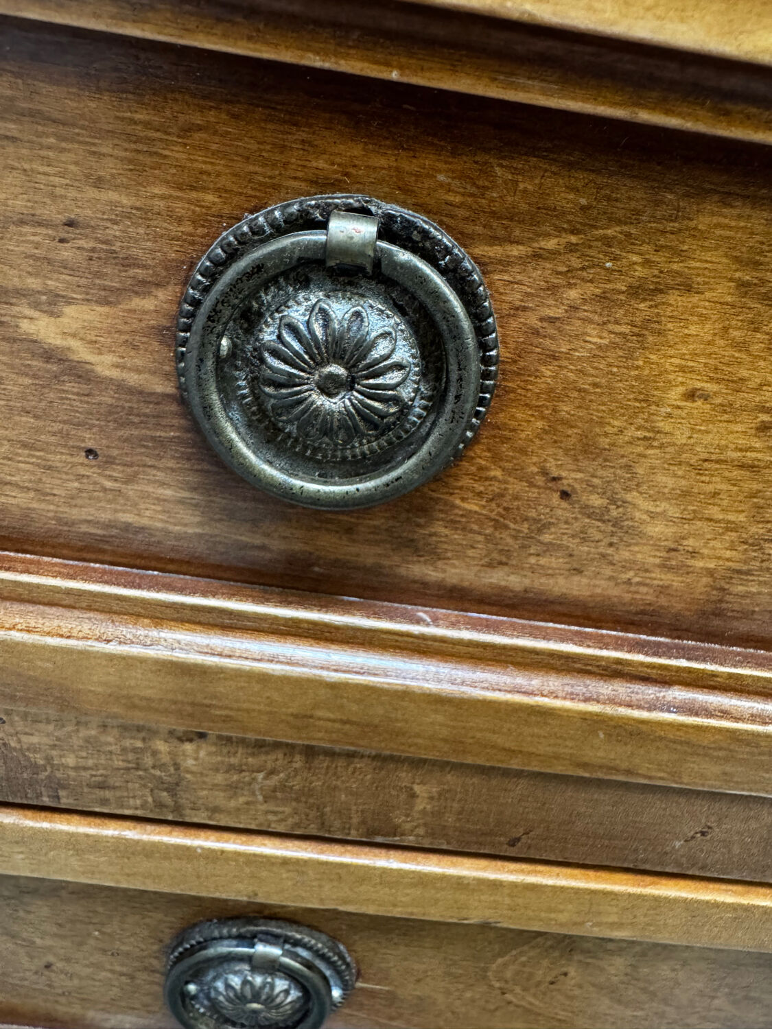 Pair of Louis XVI style bedside tables