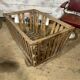 Old baker's trolley