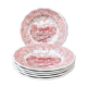 Set 6 assiettes creuses made in Italy