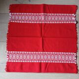 Tablecloth + 12 old napkins