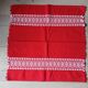 Tablecloth + 12 old napkins