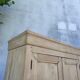Armoire en bois naturel