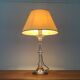 Mid-century German Tiffany glass table lamp by Ingo Maurer, 1960s.