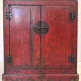 Red lacquered furniture from Shanxi Province (Northern China)