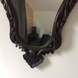 Antique beveled mirror