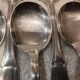 12 silver-plated ice cream scoops, goldsmith Boulenger Regence Berry
