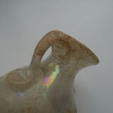 Vase a anse miniature Scavo Seguso Vetri d'Arte verre irisé Murano 1950