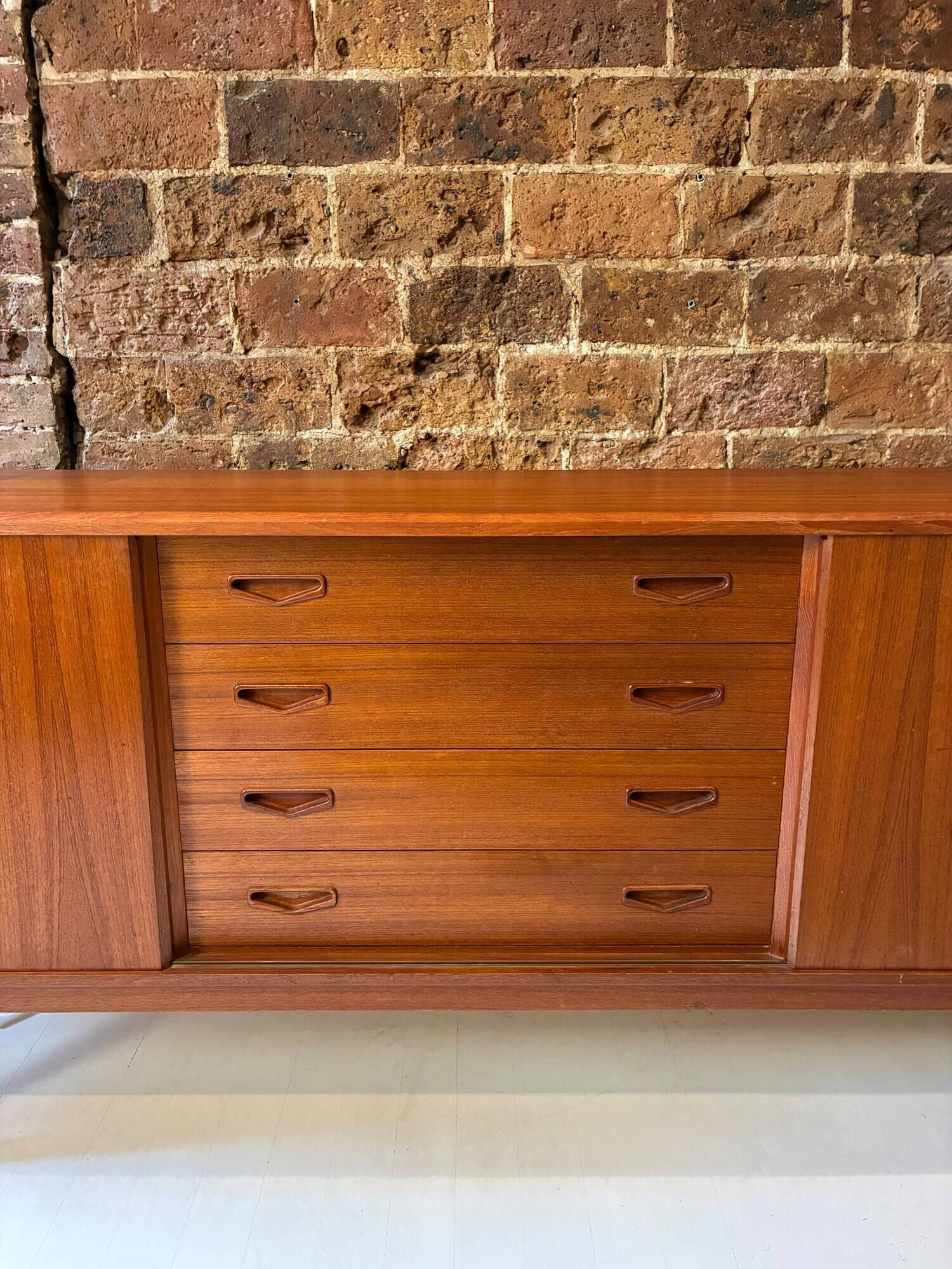 Teak enfilade Clausen & Son, Denmark 1960