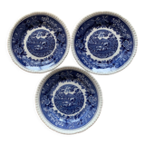 Set of 3 plates Adams English Scenic