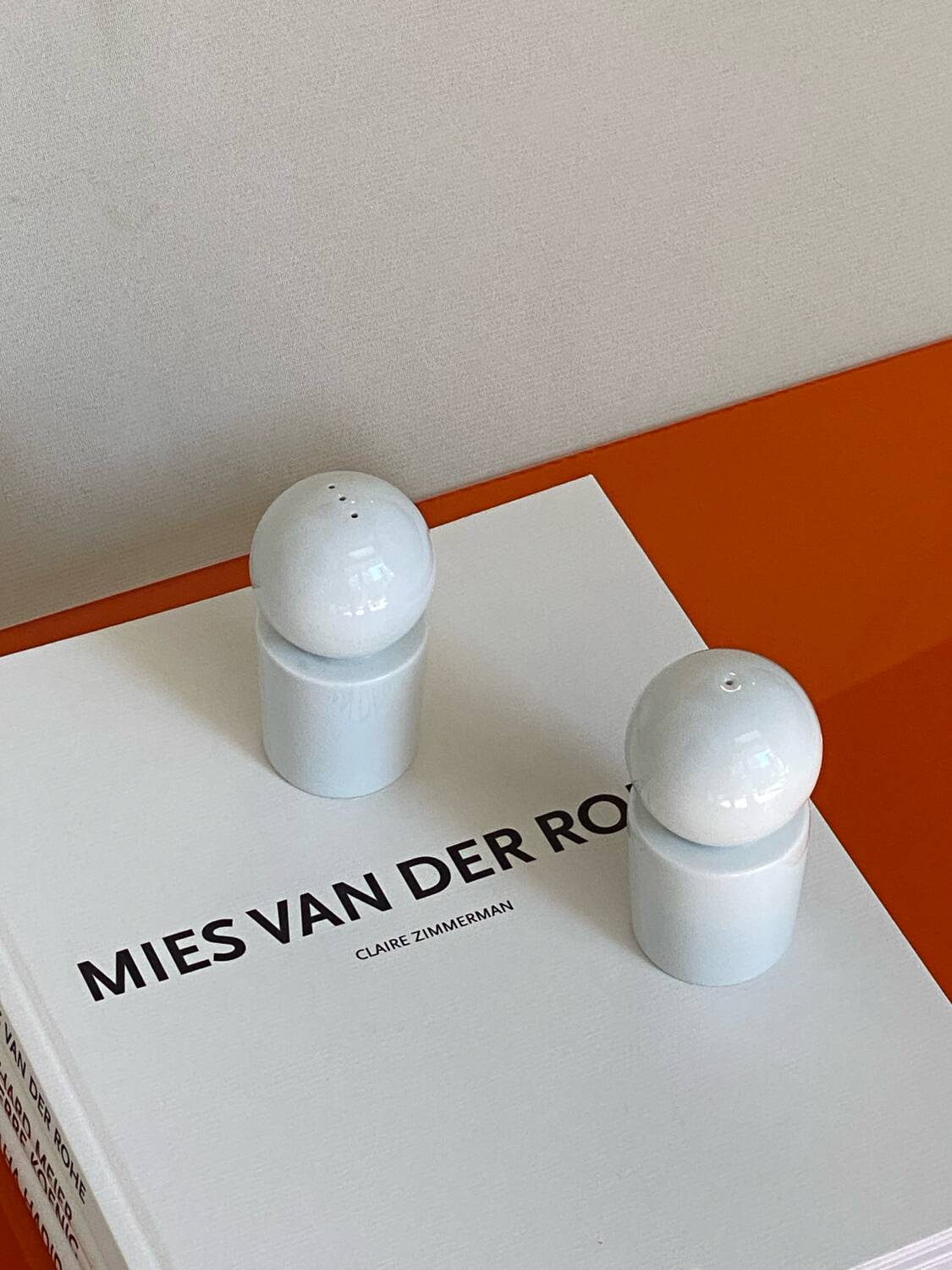 Postmodern rosenthal salt and pepper mills