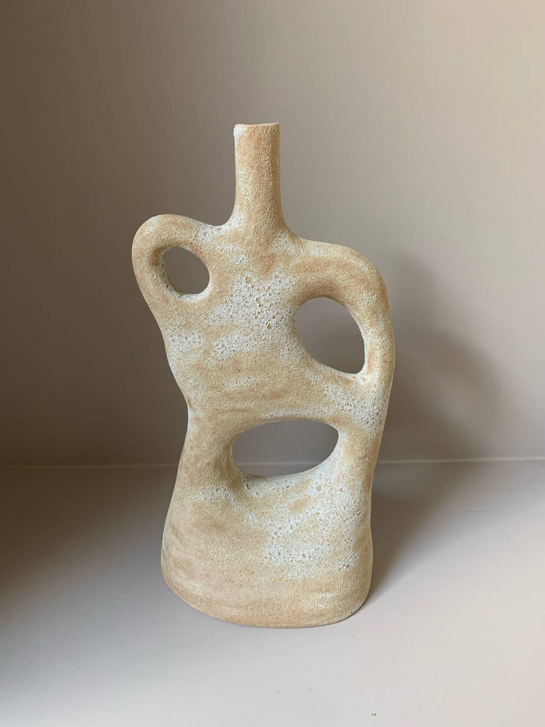 Vase in an organic shape