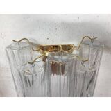 Murano glass "tronchi" wall sconces - a pair