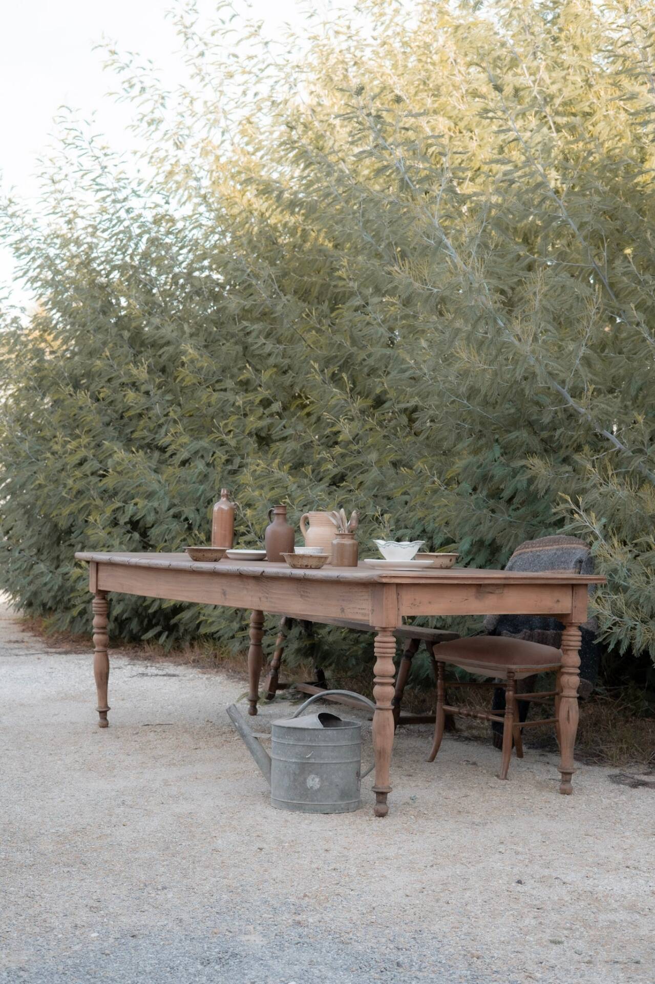 Renovated old farmhouse table