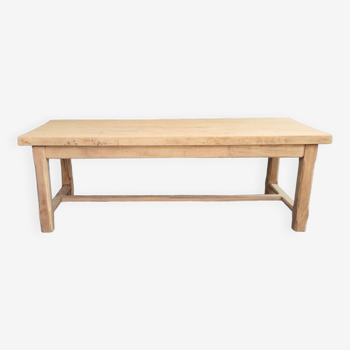 Antique solid oak farm table