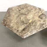 Pair of Italian marble coffee tables, circa 1970.