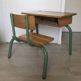 Vintage school desk and chair
