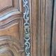 Louis XV two-door oak wardrobe