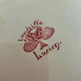 Plat ovale Lunéville Lucien