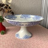 Compotier terre de fer piedouche 19th