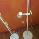 Pair of Italian multi-adjustable floor lamps with 2 spotlights, 1970s