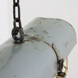 Industrial metal pendant bunker light