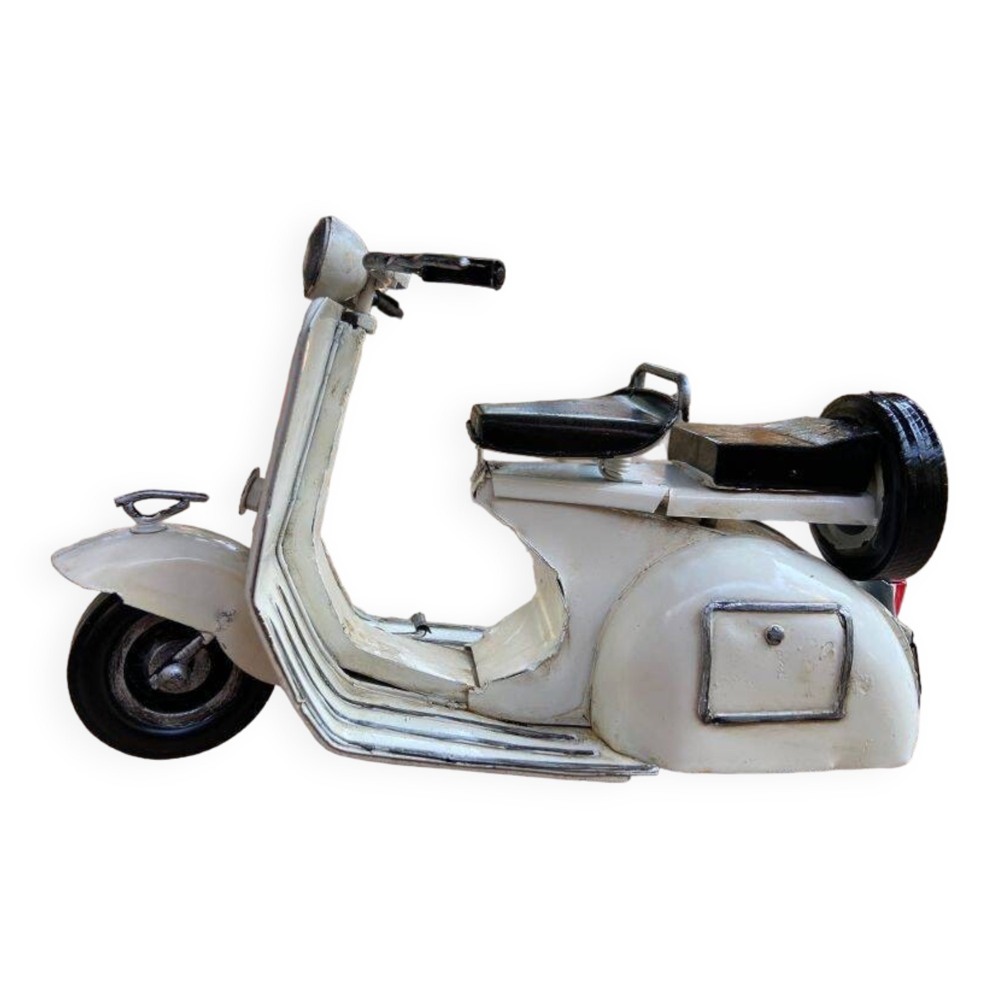 Decorative Toy in Painted Tin Scooter Vespa Piaggio 1955 collection "The Wasp"