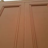Paire Portes h264xl99,5 placard et leur cadre anciennes