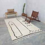 Moroccan Berber wool rug 250 x 150 Cm