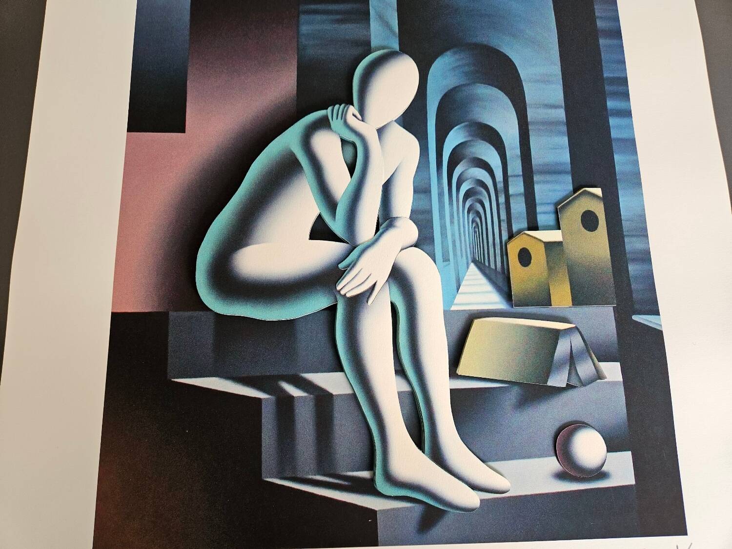Mark Kostabi, Endless Enigma, conception 3D, 2016