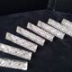 8 crystal lead knife rests
