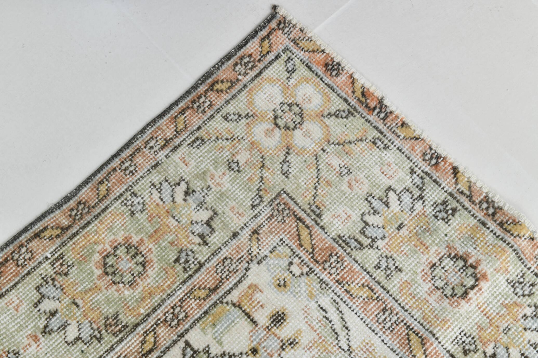 Soft Color Classic Oushak Vintage Rug, 180x290 Cm