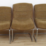 Suite de 6 fauteuils années 1970