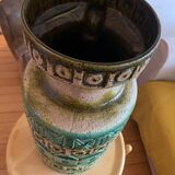 Large ceramic floor vase W. Germany