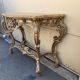 Louis XV style patinated wooden console