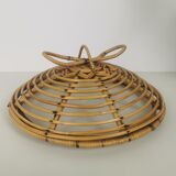 Rattan pan