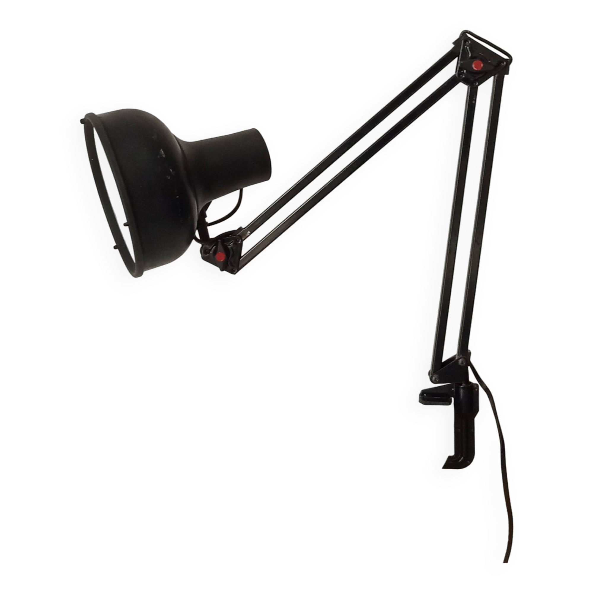 Vintage Scandinavian architect lamp Lival 70s