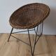 Wicker armchair, Germany, 1970s