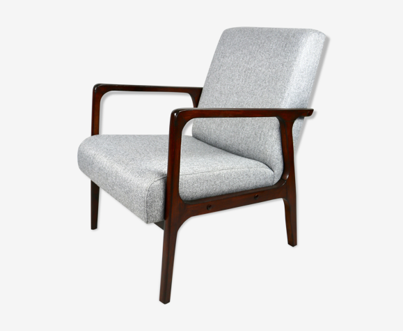 Fauteuil gris, années 1970