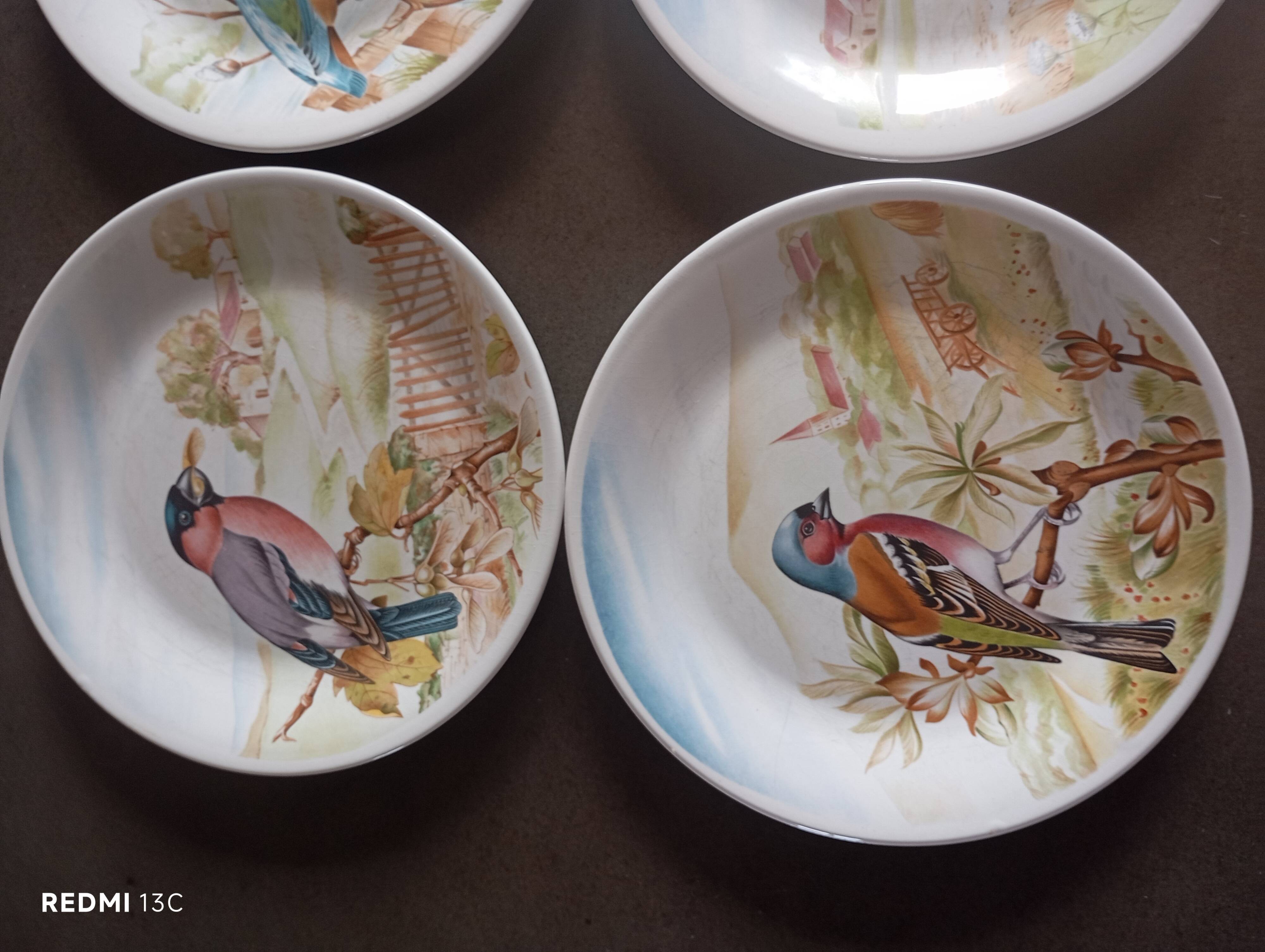 Sarreguemines dessert plates