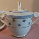 Chauvigny porcelain tea set six cups
