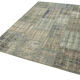 Hand-knotted oriental vintage 175 cm x 245 cm grey patchwork carpet