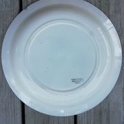 Trio of hollow dishes blue tones